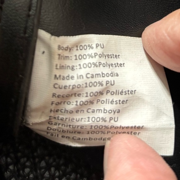 Vegan Steve Madden Black Crossbody/clutch Bag polyurethane with no lining - Picture 5 of 6